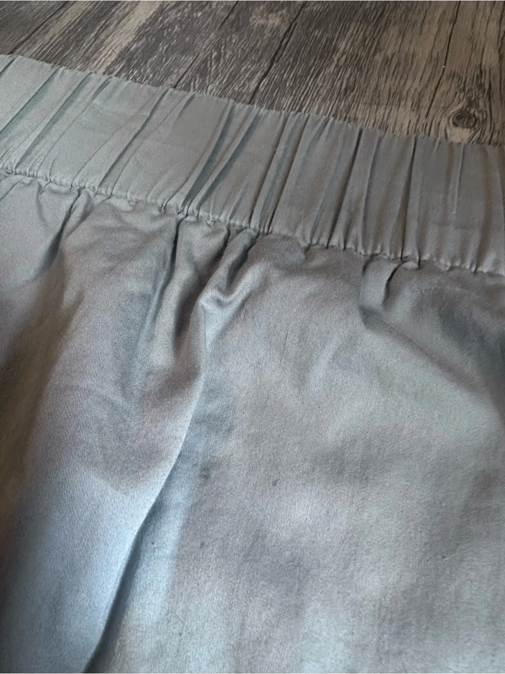 J. Crew Cotton Mini Skirt Size 8 J.Crew Pull-on Lightweight Muted Gray Skirt